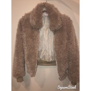 Faux fur Princess Polly jacket